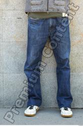 Leg Man White Casual Jeans Slim